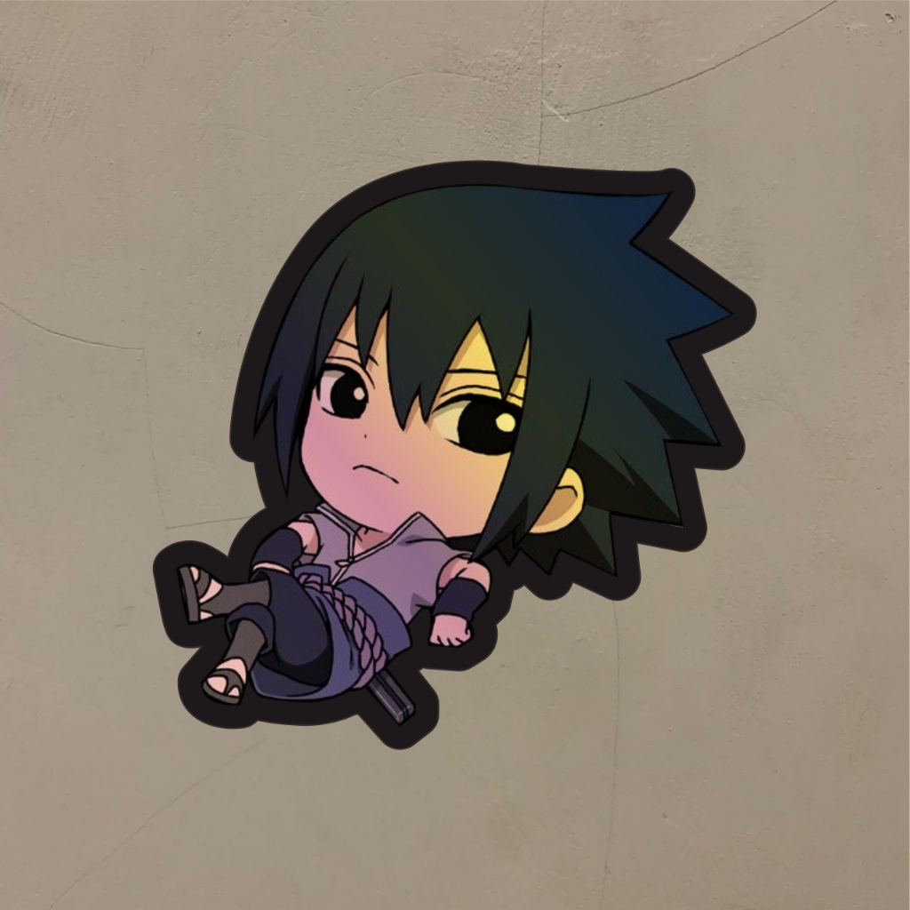 Jual Stiker Anime Hologram Sasuke Uchiha Chibbi Naruto Shipuden Case Hp ...