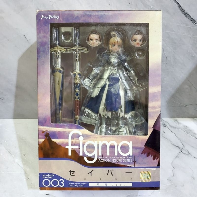 Jual Max Factory Figma Action Figure 003 Saber ( 1st Edition ) | Shopee ...