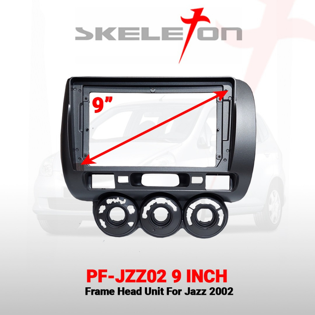 Jual Frame Head Unit 9 Inch MobiL Honda Jazz 02-07 Frame Android ...
