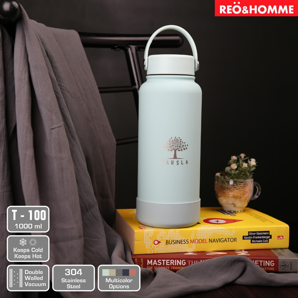 Jual RH Botol Minum Stainless T-100 Vacuum Flask Tumbler Keep Hot