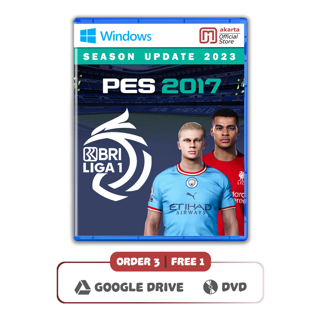 Jual PES 2017 Pro Evolution Soccer 2017 Dan Patch Season 2023 | Shopee ...