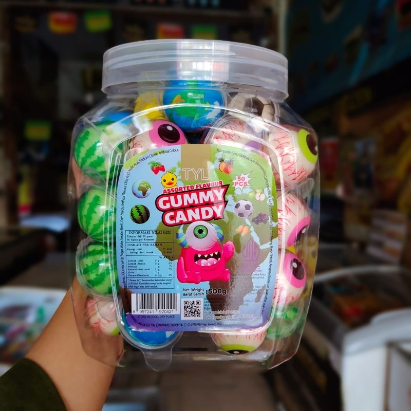 Jual Gummy Candy Permen Lunak Aneka Rasa Buah Isi Pcs Shopee