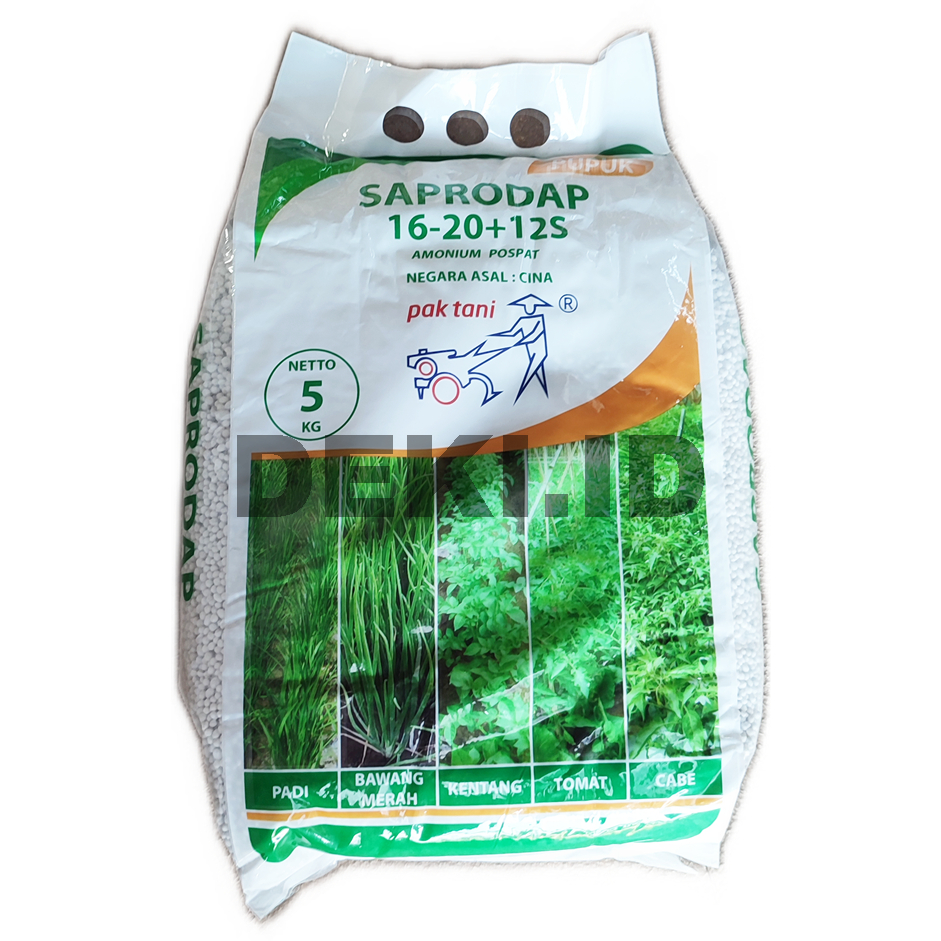 Jual Saprodap 5 Kg Kemasan Pabrik Pupuk Ammonium Pospat Pak Tani 16 20 ...