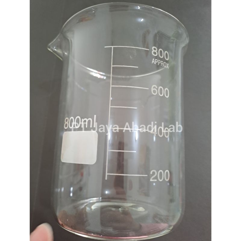 Jual Beaker Glass 800 Ml Kaca Low Form Gelas Kimia 800ml Gelas Ukur Kaca Shopee Indonesia 4342