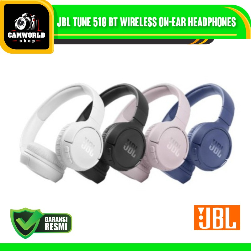 Jual JBL TUNE 510 BT / T 510 BT Wireless On-Ear Headphones ORIGINAL ...