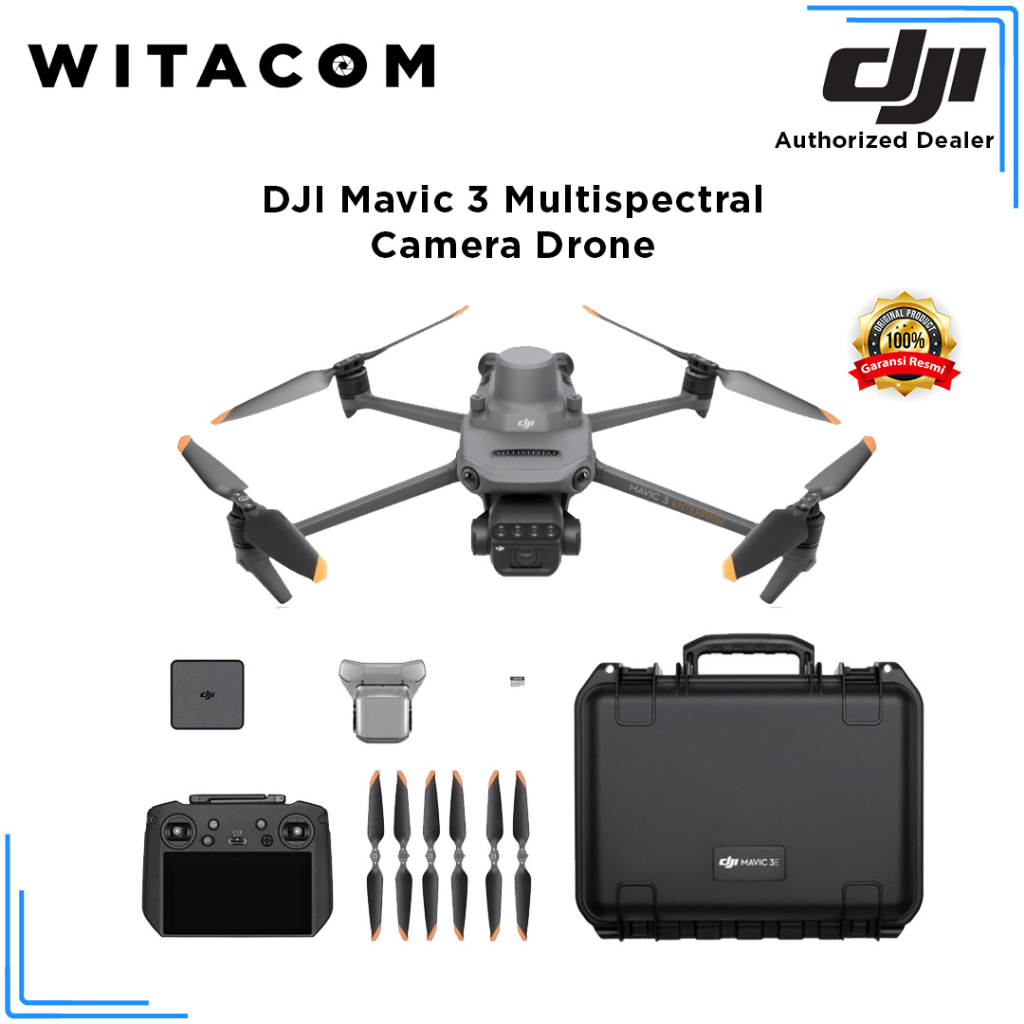 Jual DJI Mavic 3 Multispectral Drone Kamera - Garansi Resmi | Shopee ...