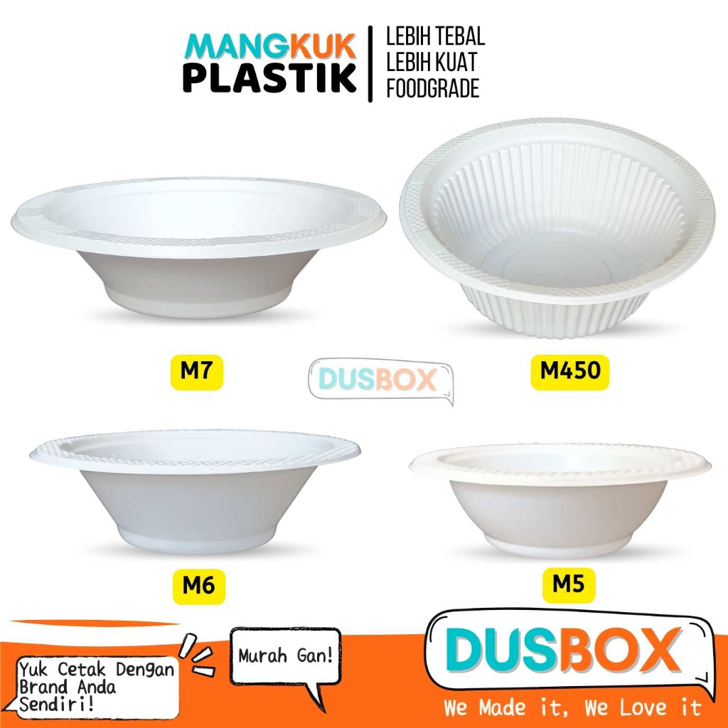 Jual Mangkuk Plastik Mangkukplastik Sekali Pakai Mangkuk 450ml