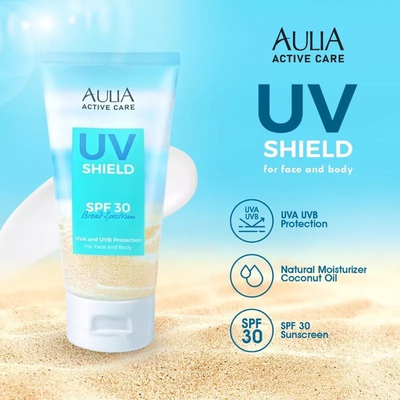 Jual [ COSMO ] Aulia Active Care UV Shield Sunscreen SPF 30 | Shopee ...