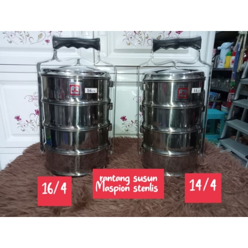 Jual rantang maspion stenlis ukuran 14cm | Shopee Indonesia