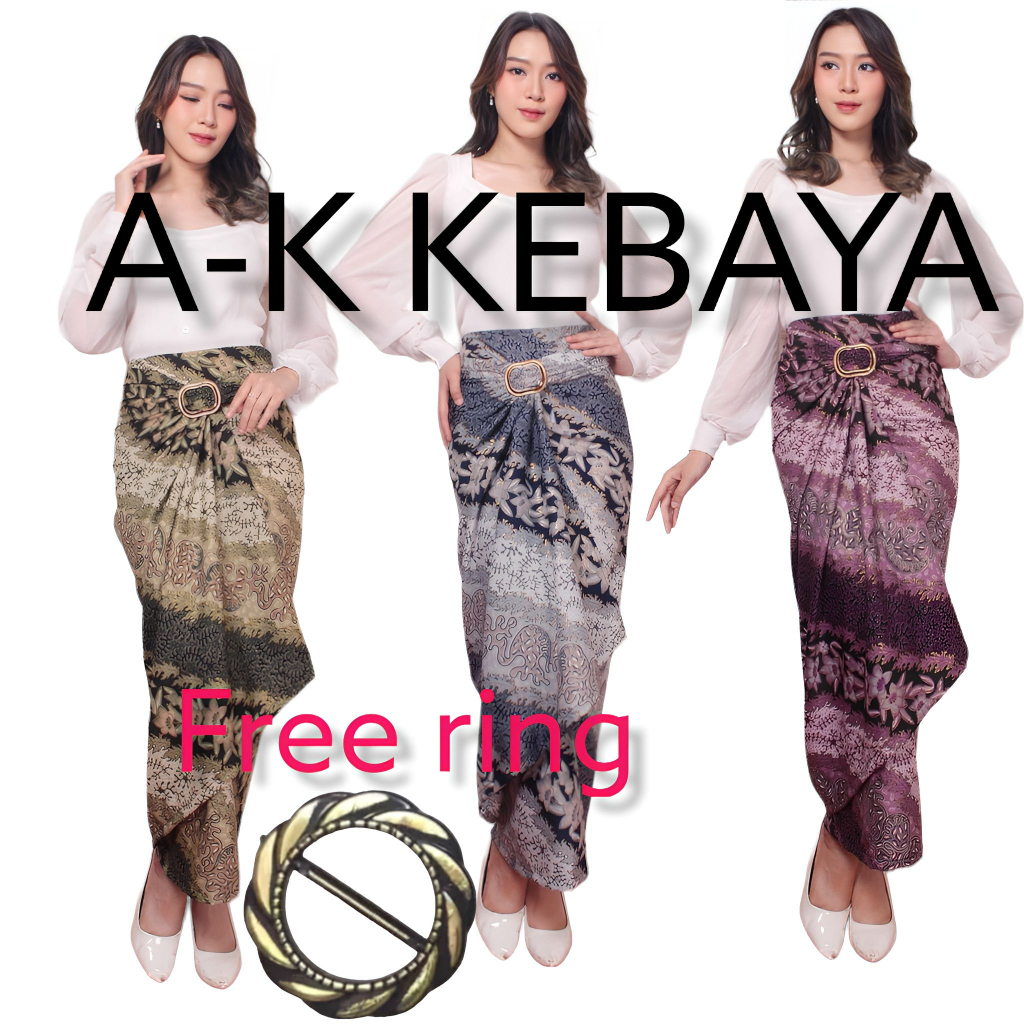 Jual rok lilit batik / rok lilit batik kain lilit murah / lilit batik ...