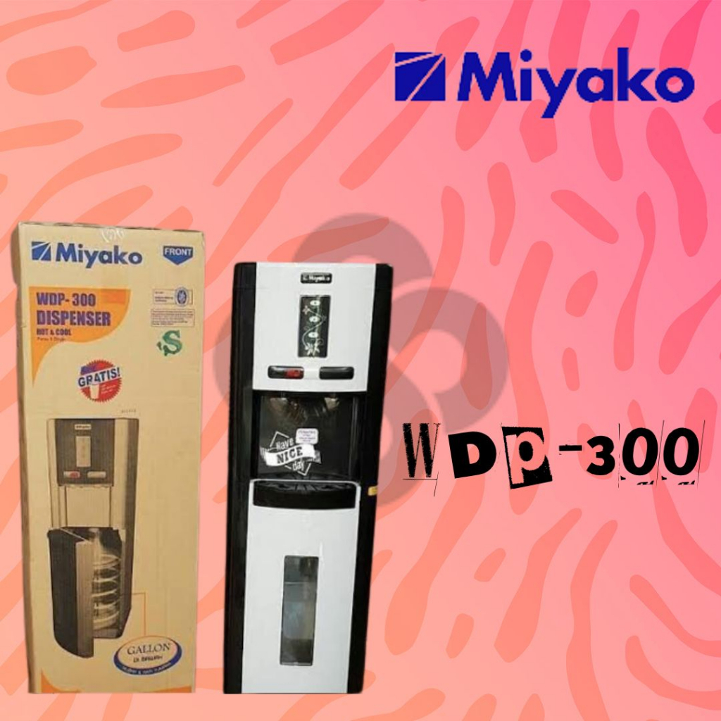 Jual Dispenser Miyako Wdp 300 Hot And Cool Gallon Bawah Shopee Indonesia 6734