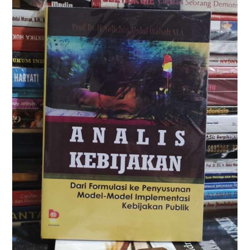 Jual Analisis Kebijakan Dari Formulasi Ke Penyusunan Model-model ...