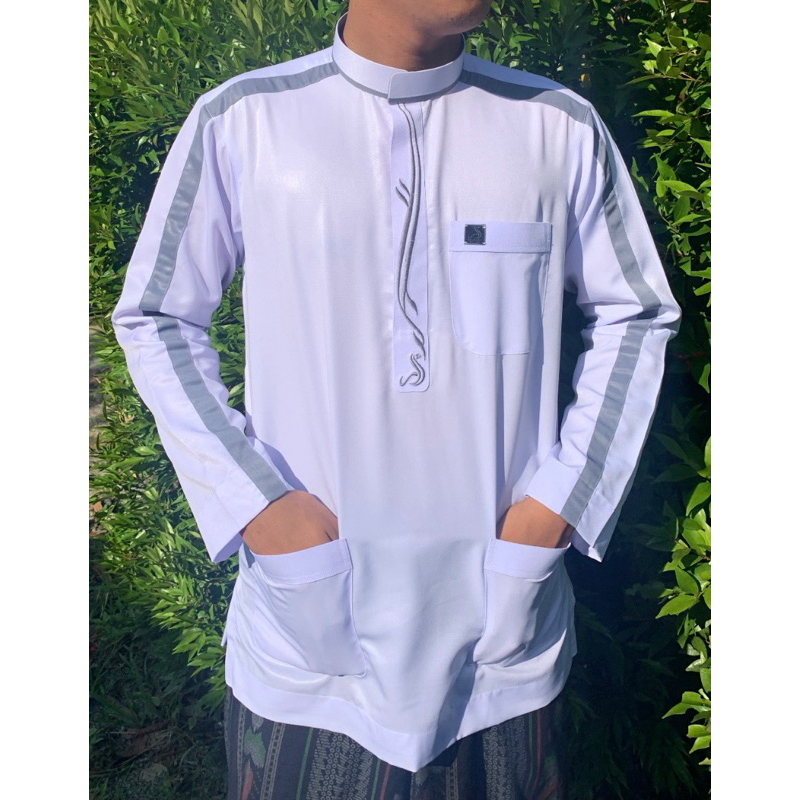 Jual baju koko bordir kantung muka ar_rizky_exclusive by zayrasid ...