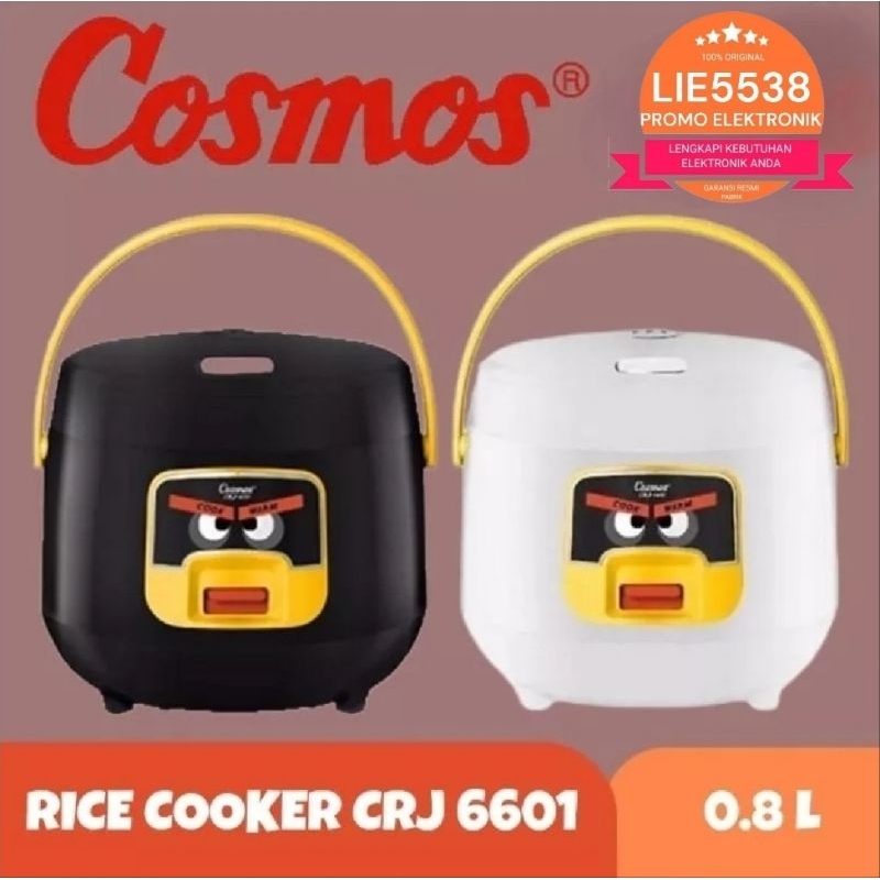 Jual COSMOS CRJ6601 / CRJ 6601 Rice Cooker Harmond Anti Gores 0,8 L