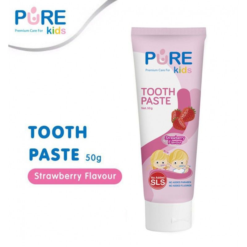 Jual Pure kids toothpaste baby - odol bayi - pasta gigi bayi dan anak ...