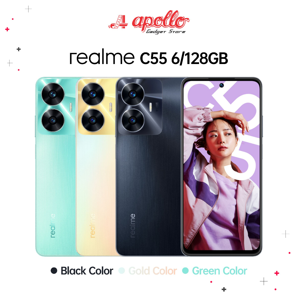 Jual Realme C55 6/128GB Garansi Resmi Indonesia | Shopee Indonesia