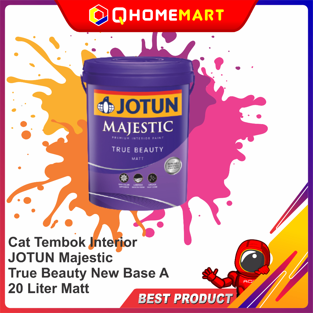 Jual Cat Tembok Interior Jotun Majestic True Beauty New Base A 20 Liter Matt Shopee Indonesia 5315