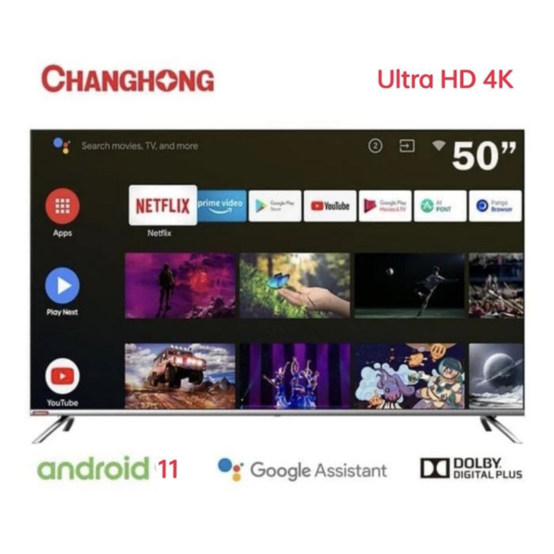 Jual Led Smart Tv Changhong Inciuhd K Ultra Hd Android