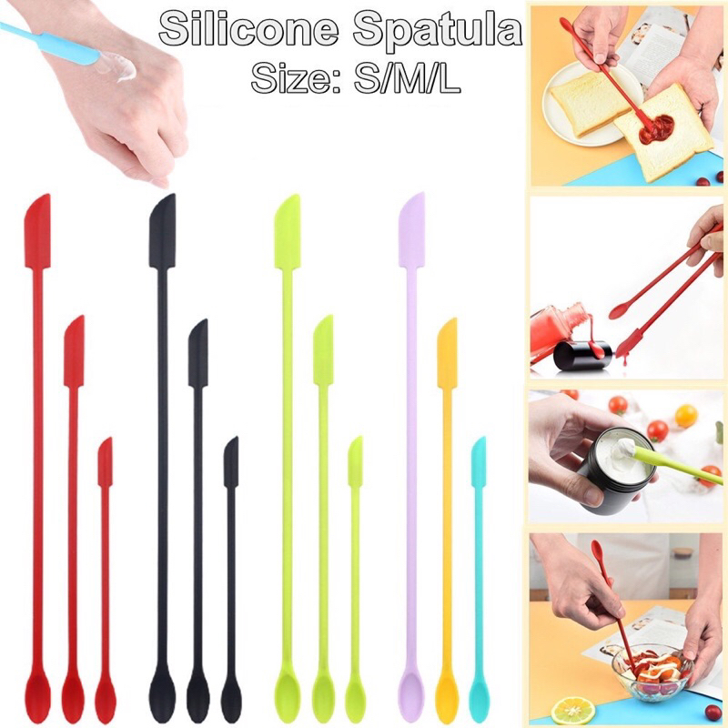 Jual Sendok Kosmetik Silicon Spatula Skincare Multifungsi Kekinian