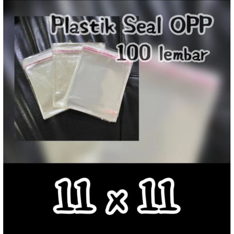 Jual Plastik Opp Seal 11x11 Tebal 30 Micron Shopee Indonesia 2829