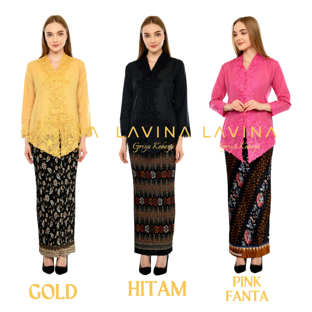 Jual (REALPICT-BISA COD) SETELAN KEBAYA ENCIM BORDIR MURAH DAN ROK ...