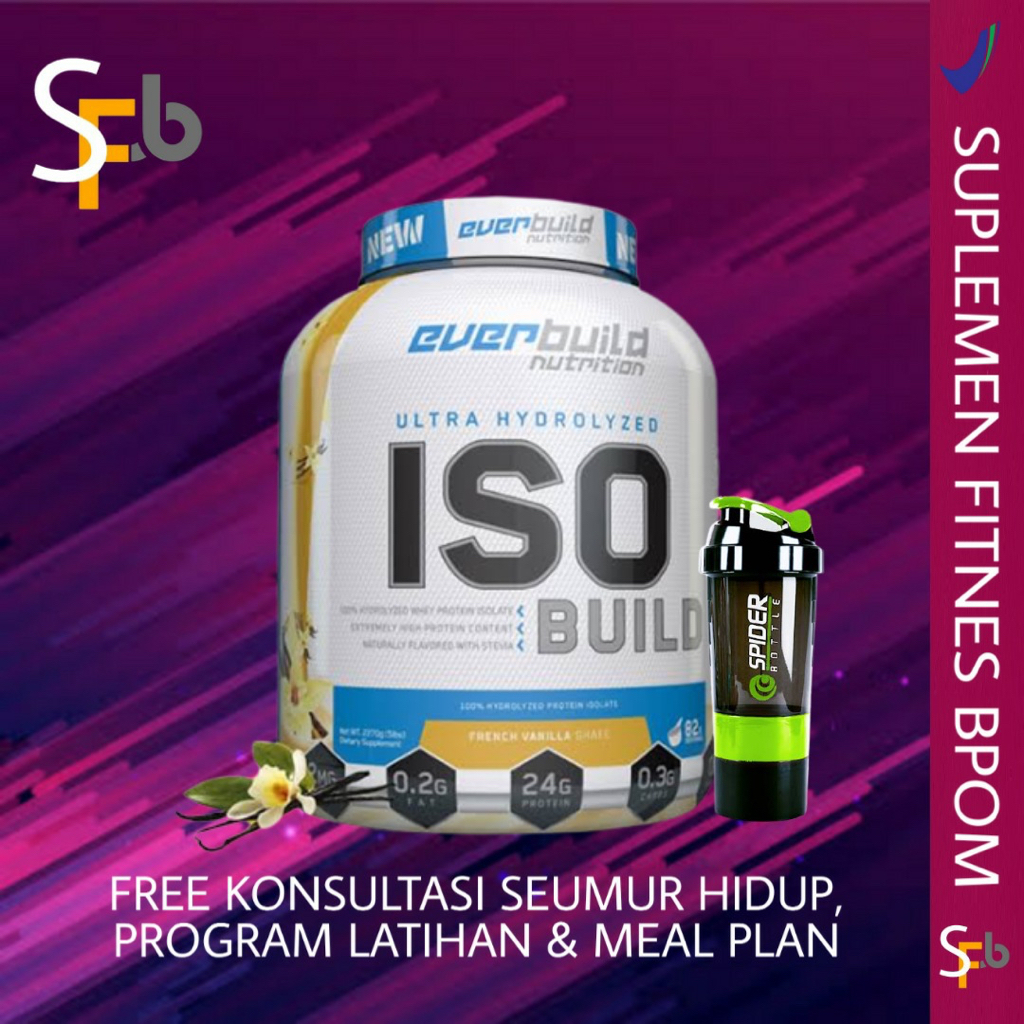 Jual Everbuild Iso Build 100 Hydrolized 5 Lbs Ever Build Shopee