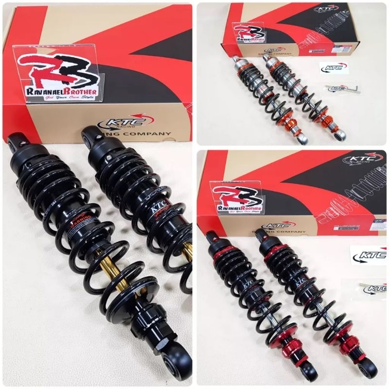 Jual Shock Shockbreaker Ktc Racing Click Rebound 280 320 340 - Grey ...