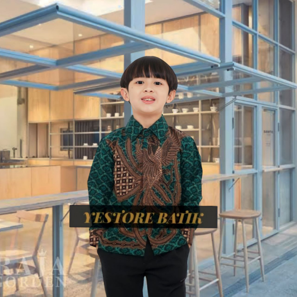 Jual BAJU BATIK COUPLE AYAH DAN ANAK LAKI-LAKI MOTIF KERIS UNGU/ BATIK