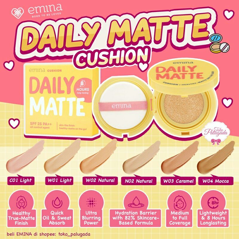 Emina Daily Matte Cushion!