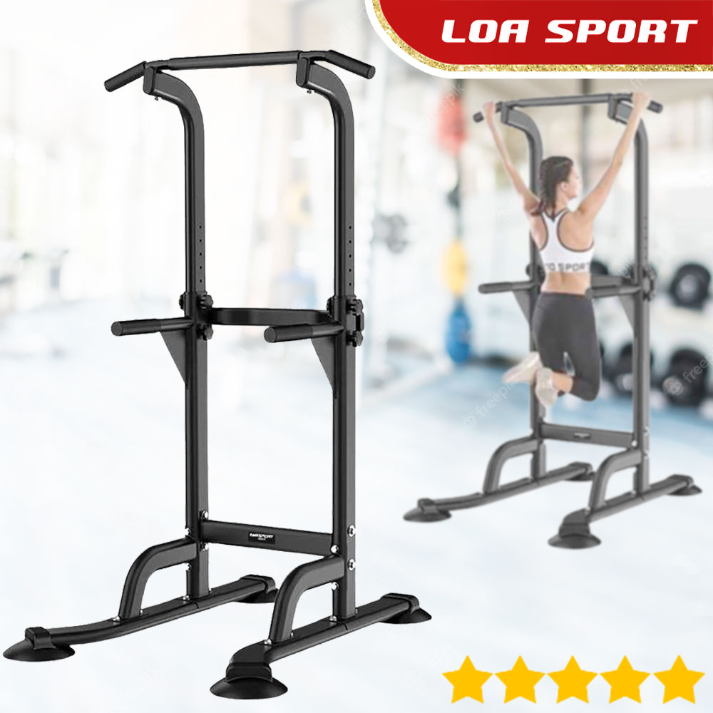 Jual Pull Up Stand Horizontal Bar Set Adjustable Alat Fitness ...