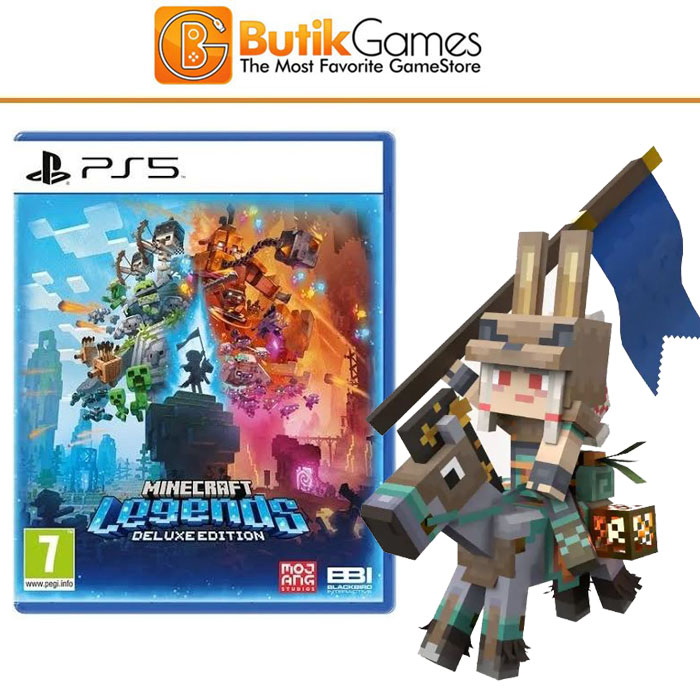 Jual Minecraft Legends Legend Deluxe Edition PS5 | Shopee Indonesia