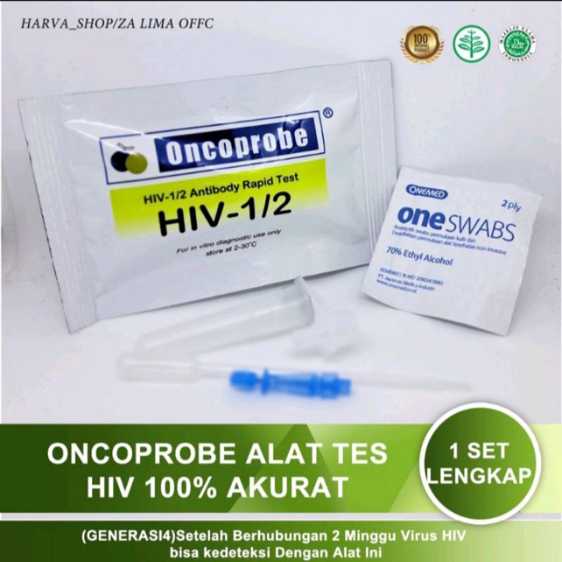 Jual Alat Tes Uji HIV Akurat Mandiri 1 Set Lengkap Shopee Indonesia