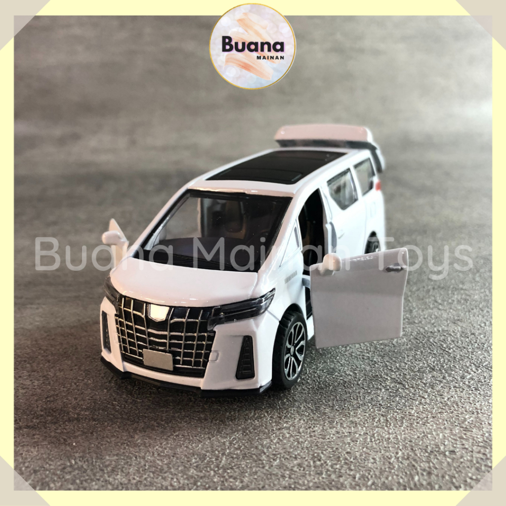 DIECAST METAL ROUTE 66 MINI VAN CARRY MOBIL MINI VAN ALPHARD MOBILAN ANAK BUANA MAINAN TOYS K175