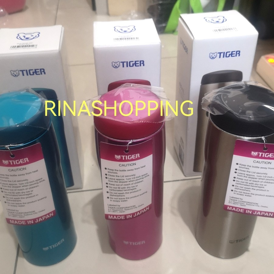 Jual TIGER termos thermos MADE IN JAPAN 480ml botol panas vacuum flask -  Jakarta Barat - Japanstuff_id