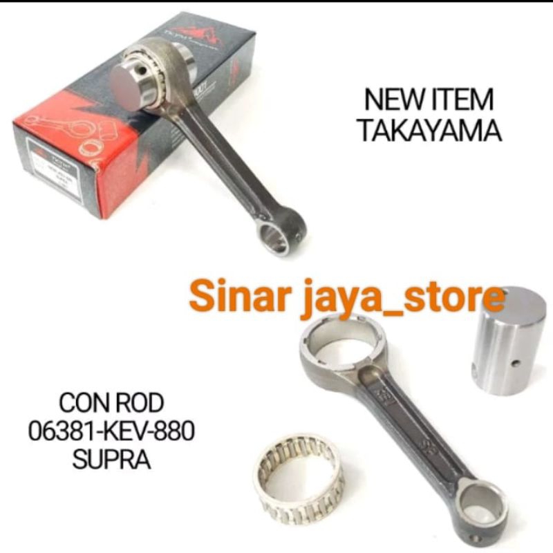 Jual Stang Seher Tiang Sokar Con Rod Supra Takayama Shopee Indonesia