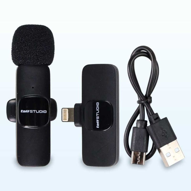 Jual Mic Jepit Wireless Clip On Iphone Ipad Microphone Live USB ...