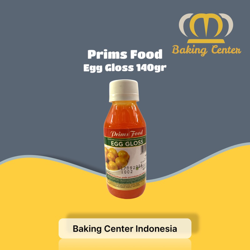 Jual PrimsFood Egg Gloss Pengganti Kuning Telur 140g | Shopee Indonesia
