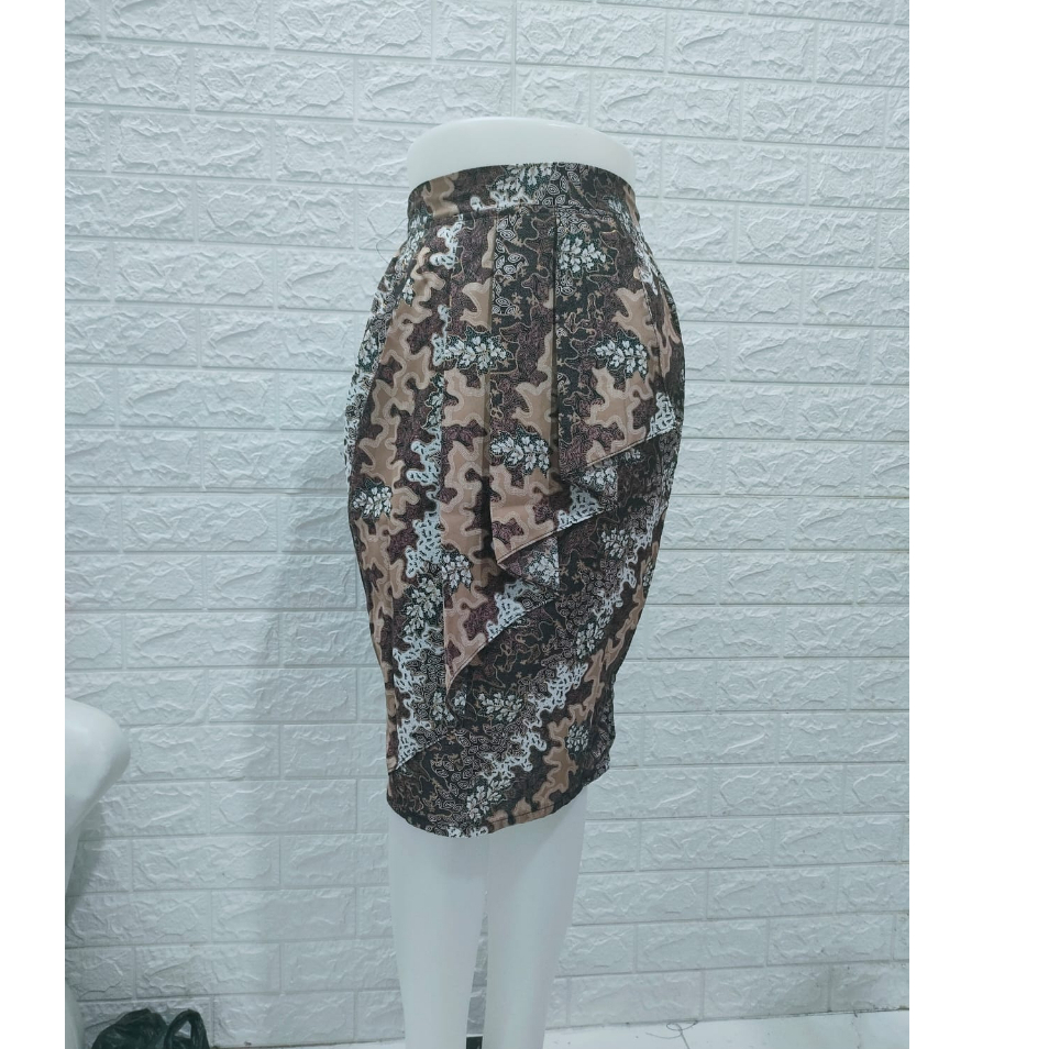 Jual Dshop Rok Span Rempel Batik Berkelas Bermacam Macam Motif Real