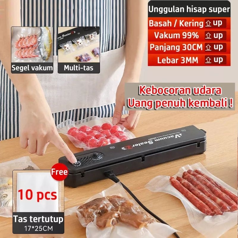 Jual Mesin Vacum Selaer Makanan Alat Vacum Frozen Makanan Free Plastik Vacum Embos Pc