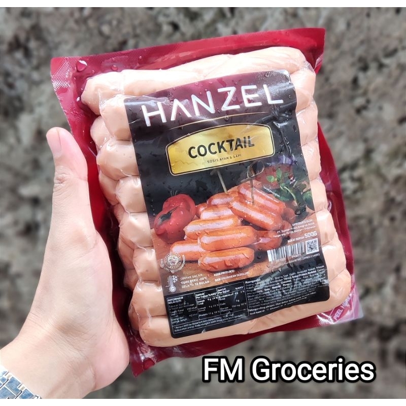 Jual Hanzel sosis Cocktail 500 gram | Shopee Indonesia