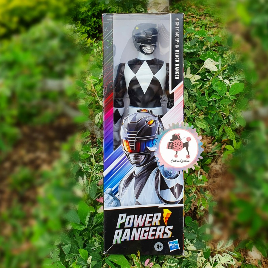 Jual Power Rangers Mighty Morphin Black Rangers Action Figure 31cm ...