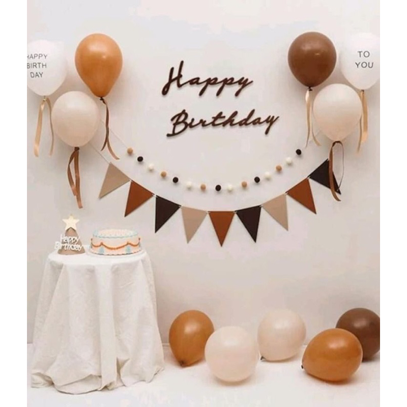 Jual dekorasi ulang tahun anak sederhana lengkap | Shopee Indonesia