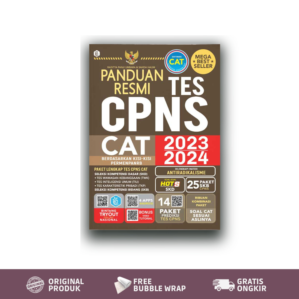 Jual AG - BUKU PANDUAN RESMI TES TNI POLRI 2023/2024 | Shopee Indonesia