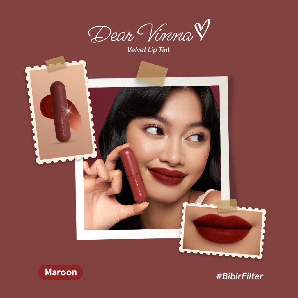 Jual Dear Me Beauty Velvet Lip Tint Shopee Indonesia