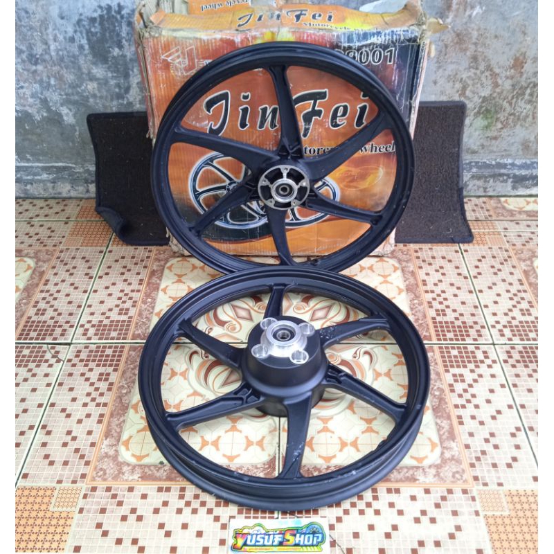 Jual Velg Jinfei Tiger Revo Tiger New Ring 18 Uk 160-185 (Bahan Rxking ...