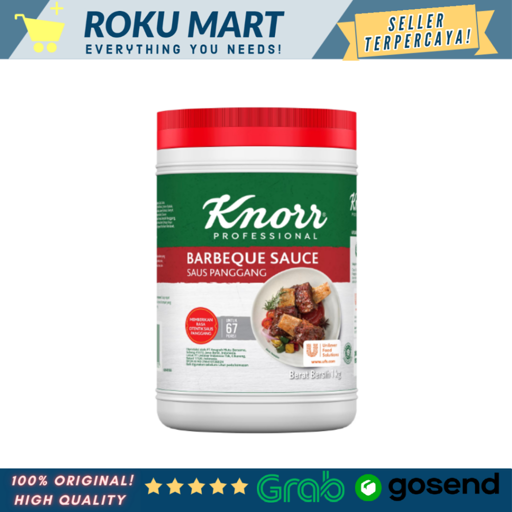 Jual KNORR BARBEQUE 1kg / KNORR BBQ 1 KG / BARBECUE SAUCE 1kg Shopee Indonesia