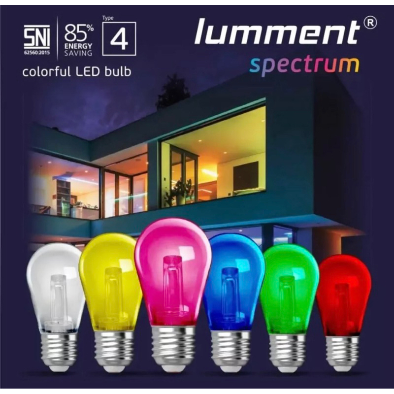 Jual Lampu LED Dekorasi Lumment Spectrum Warna Warni | Shopee Indonesia