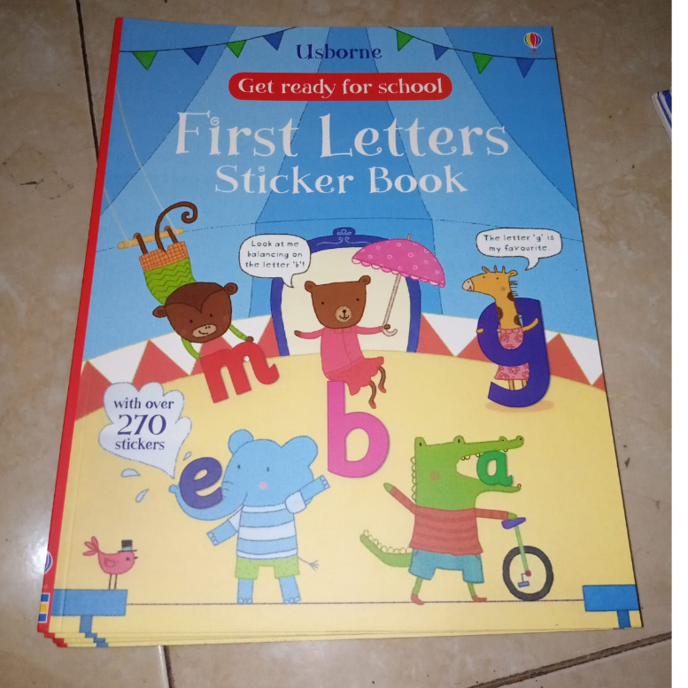 Jual usborne sticker book / usborne coloring book | Shopee Indonesia