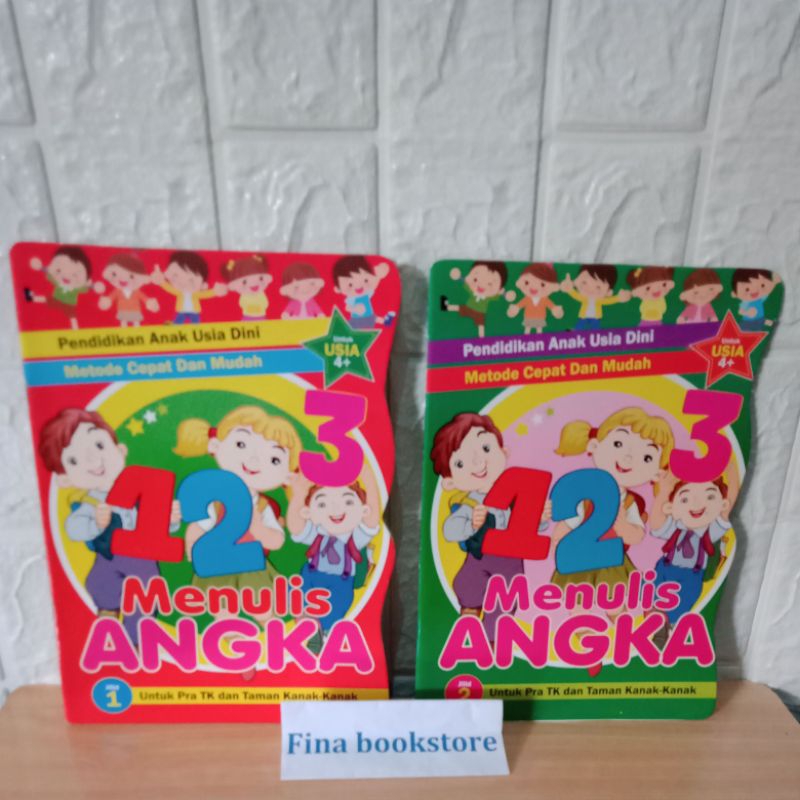 Jual Buku Anak TK Dan Paud Metode Cepat Dan Mudah Menulis Angka ...