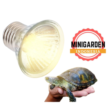 Jual LAMPU UVA UVB lampu reptil lampu penghangat kandang torto kura